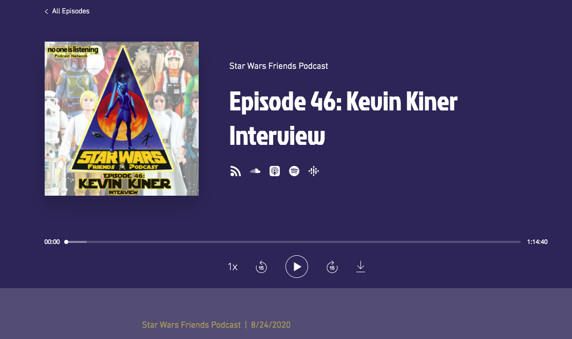 Kevin Kiner Interview (Star Wars Friends Podcast: Ep.46)